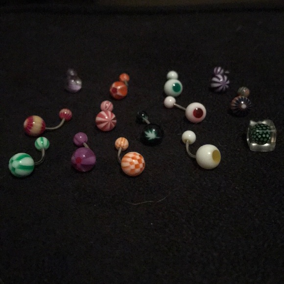 🌴Belly Button Ring Bundle - Picture 3 of 5